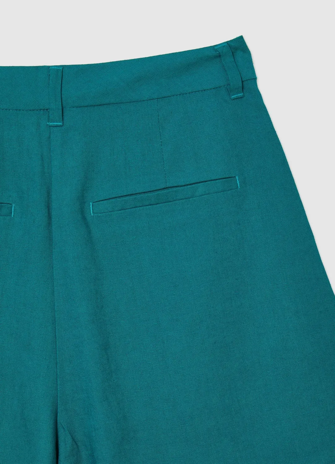 Calliope bermuda uni femme short taille haute regular