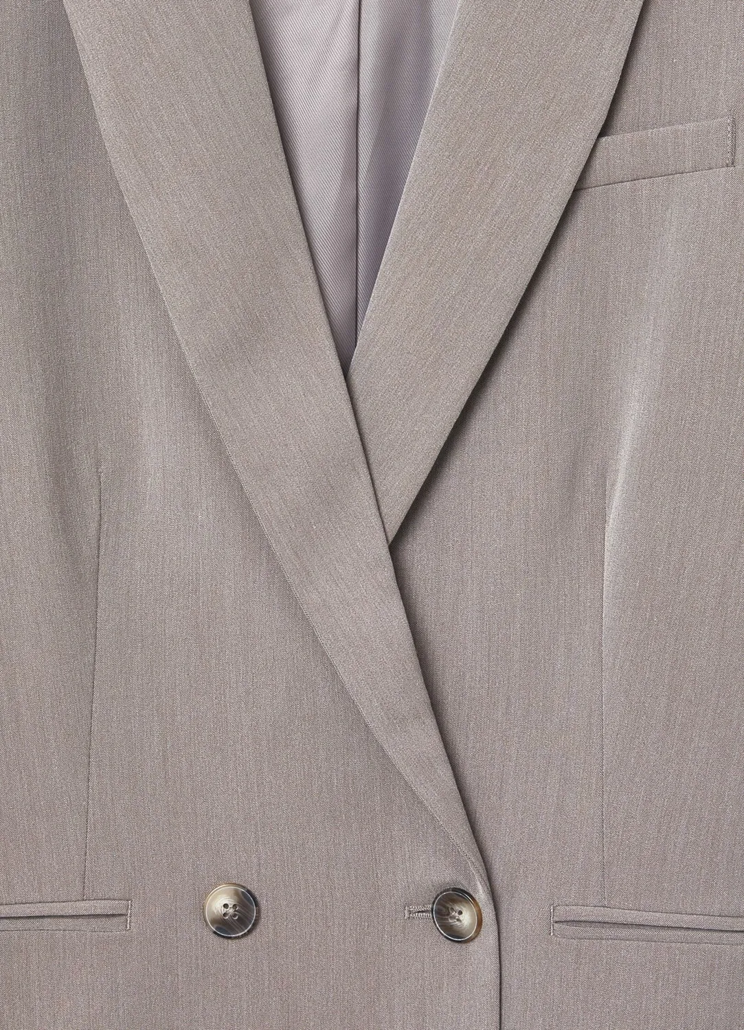 Calliope veste blazer double-boutonnage femme unie