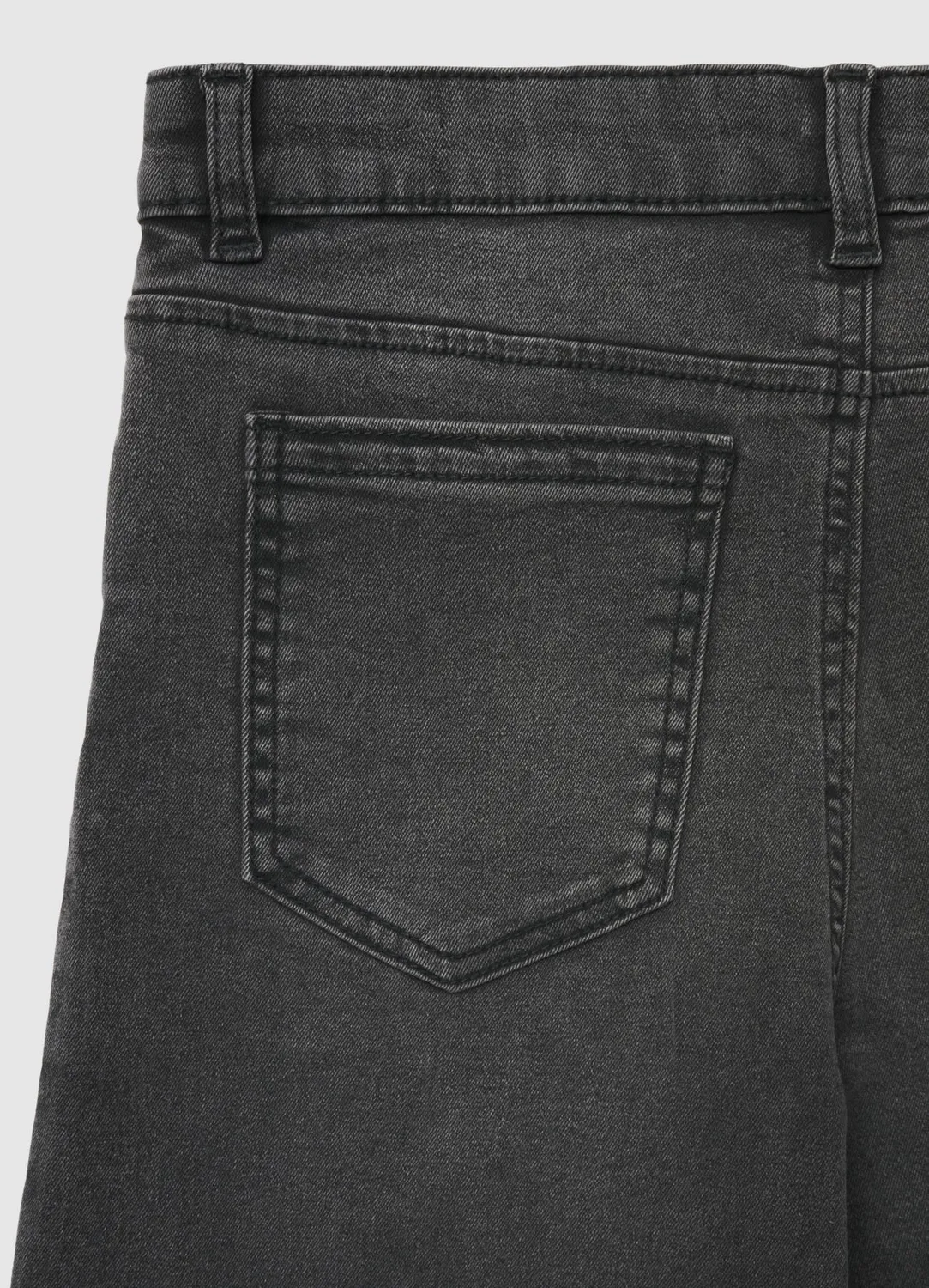 Calliope jean wide leg fille taille haute uni