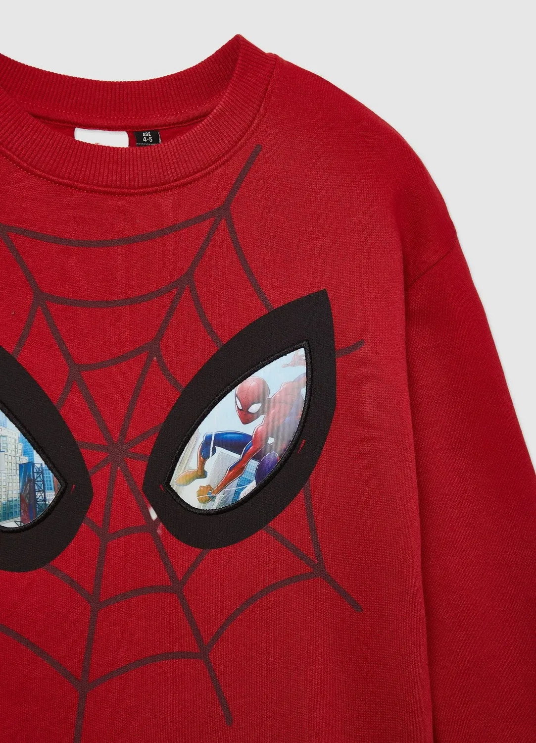 Calliope Spider-Man sweat garçon 6-7 ans holographique