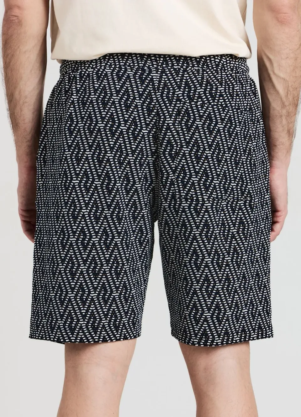 Calliope short sport homme motif géométrique