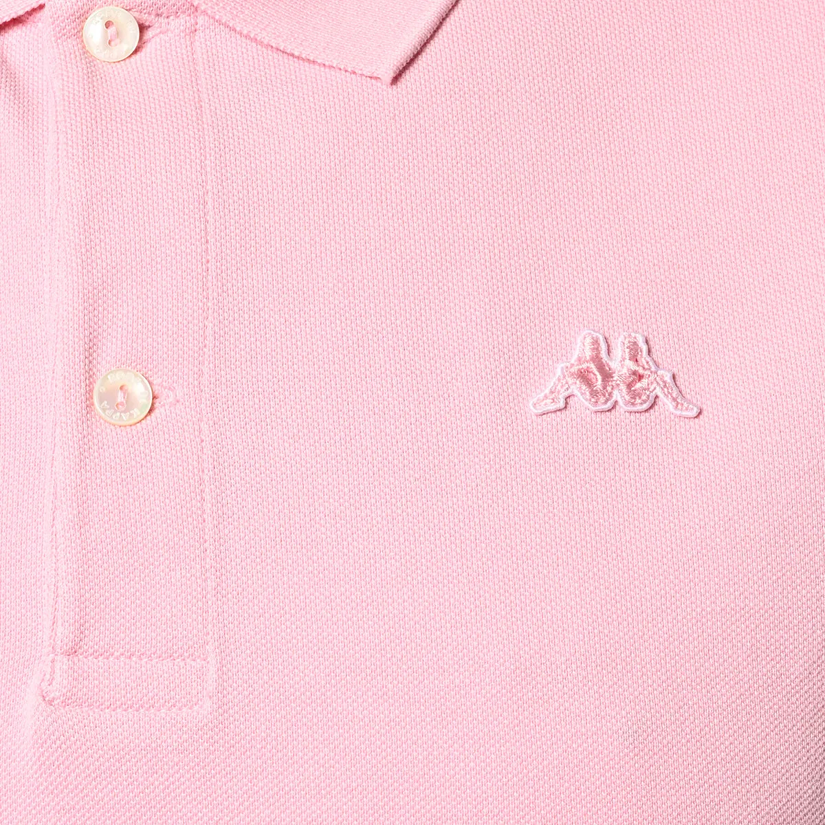 Robe di Kappa William polo unisexe rose 100% coton