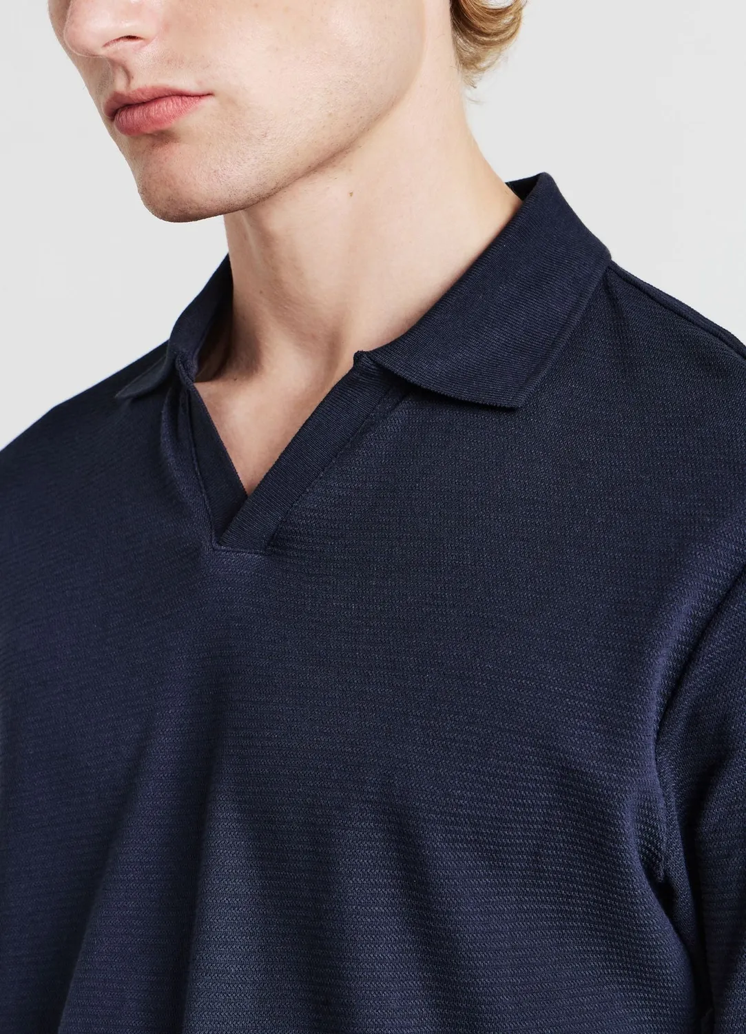 Calliope Polo t-shirt coton homme manches courtes uni
