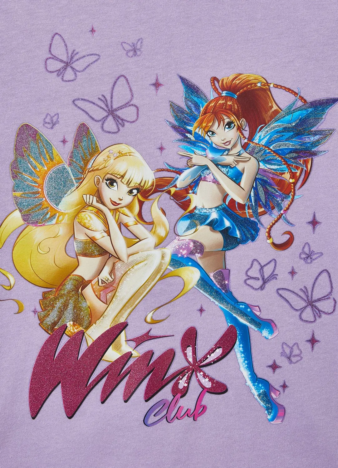 Calliope t-shirt fille Winx manches longues coton