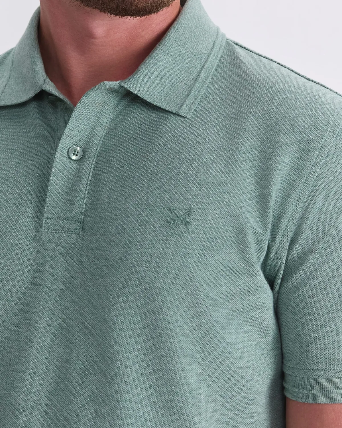 Sportscraft SC Melange Pique polo homme coton