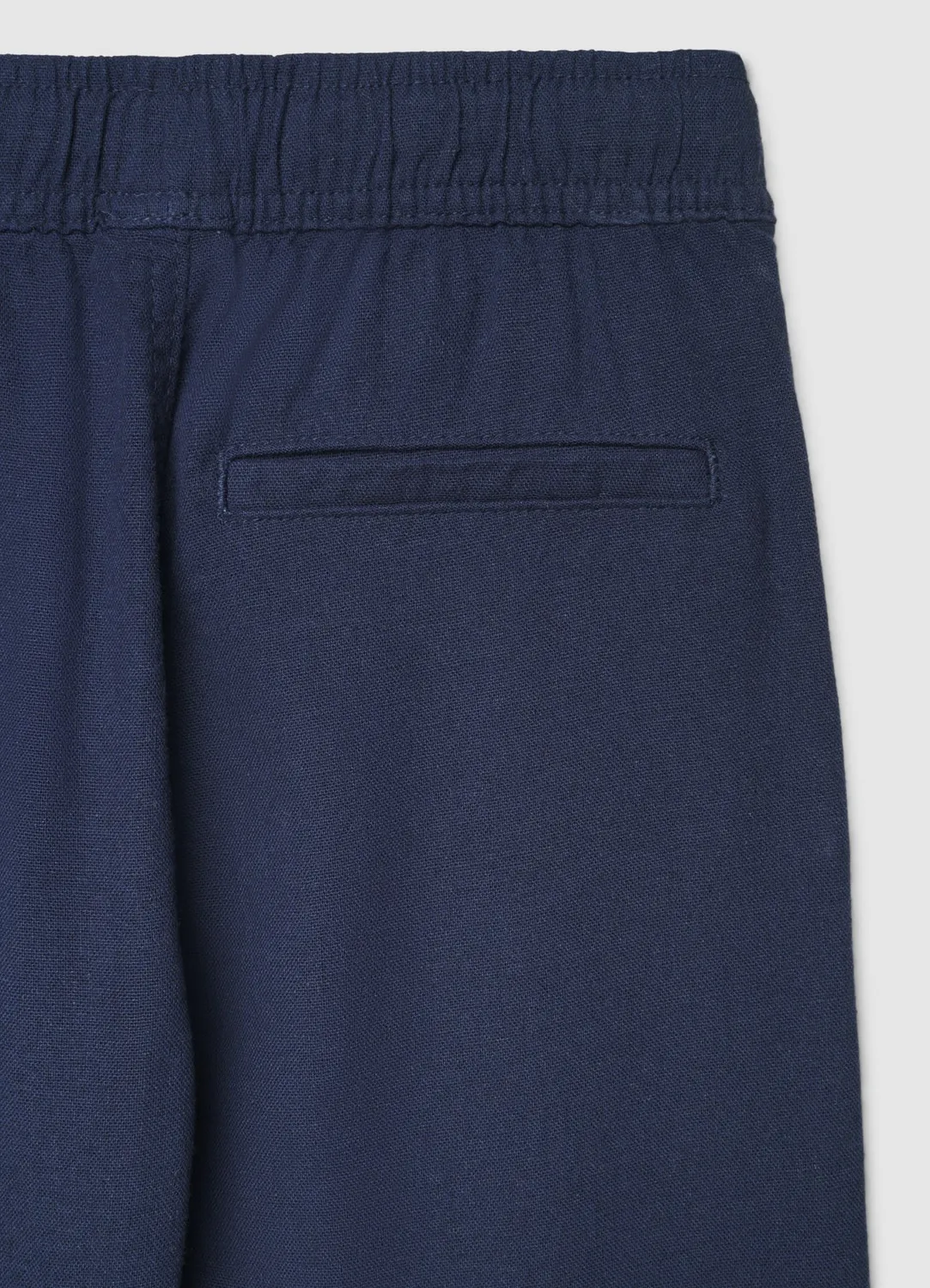 Calliope pantalon chino jogger lin garçon uni