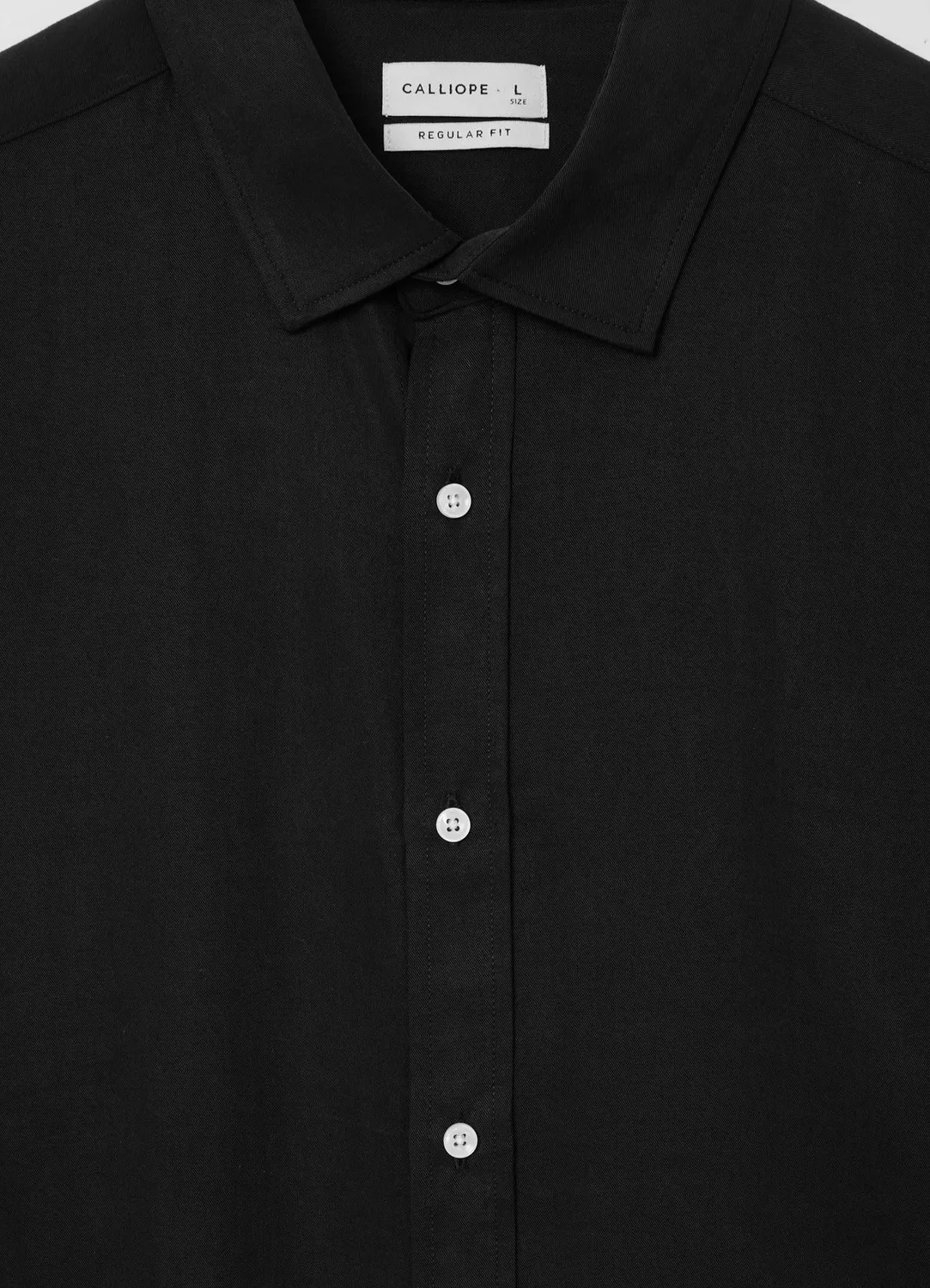 Calliope chemise homme classique manches longues coton