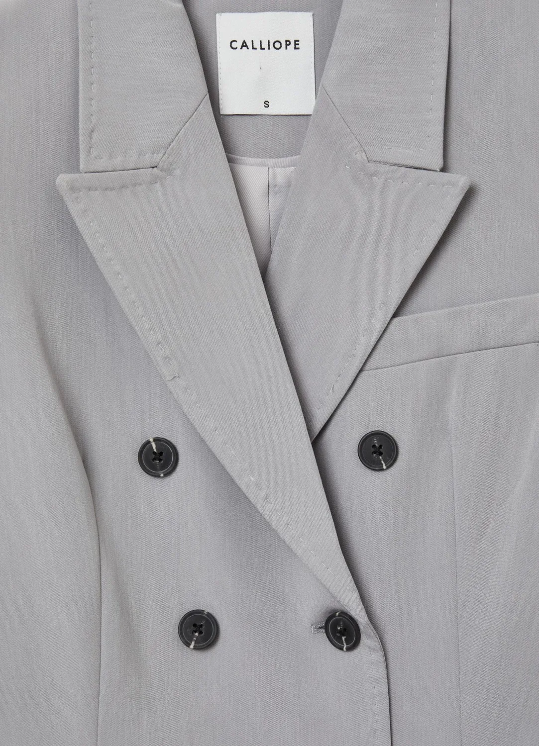 Calliope trench long effet suède femme à capuche