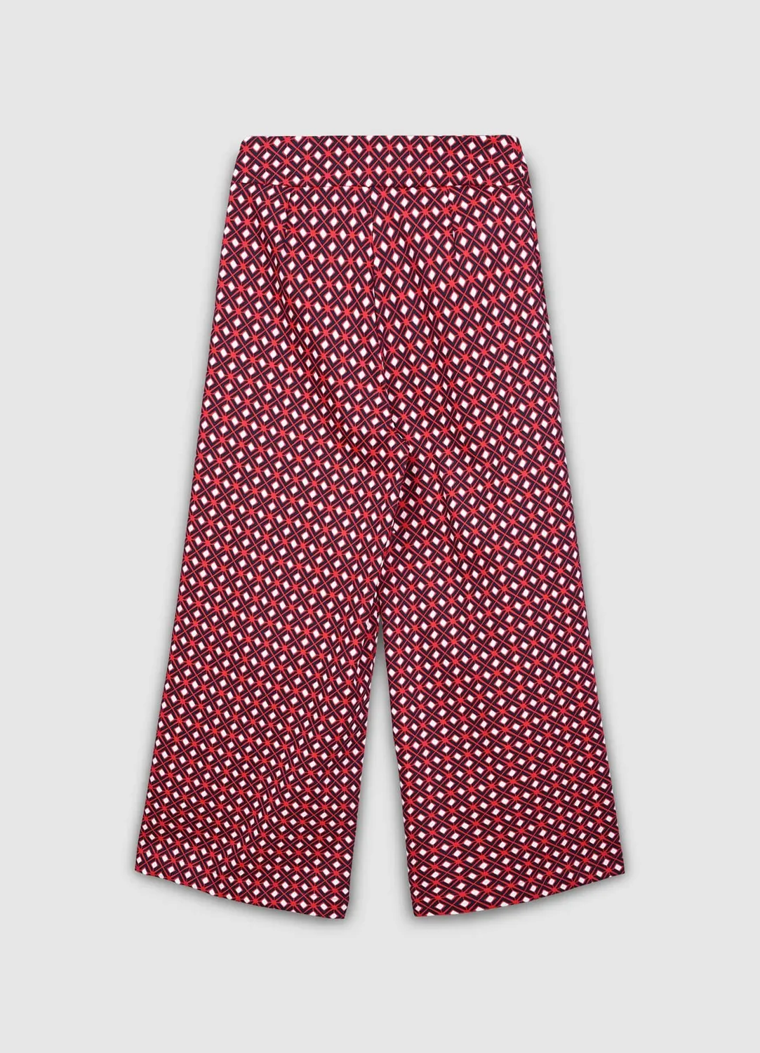 Calliope pantalon culotte femme coton à motif