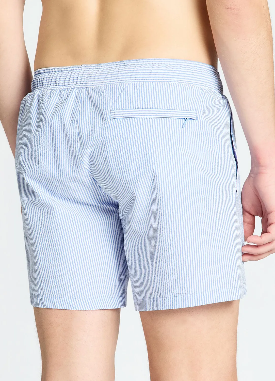 Calliope bermuda de bain rayé homme élastiqué