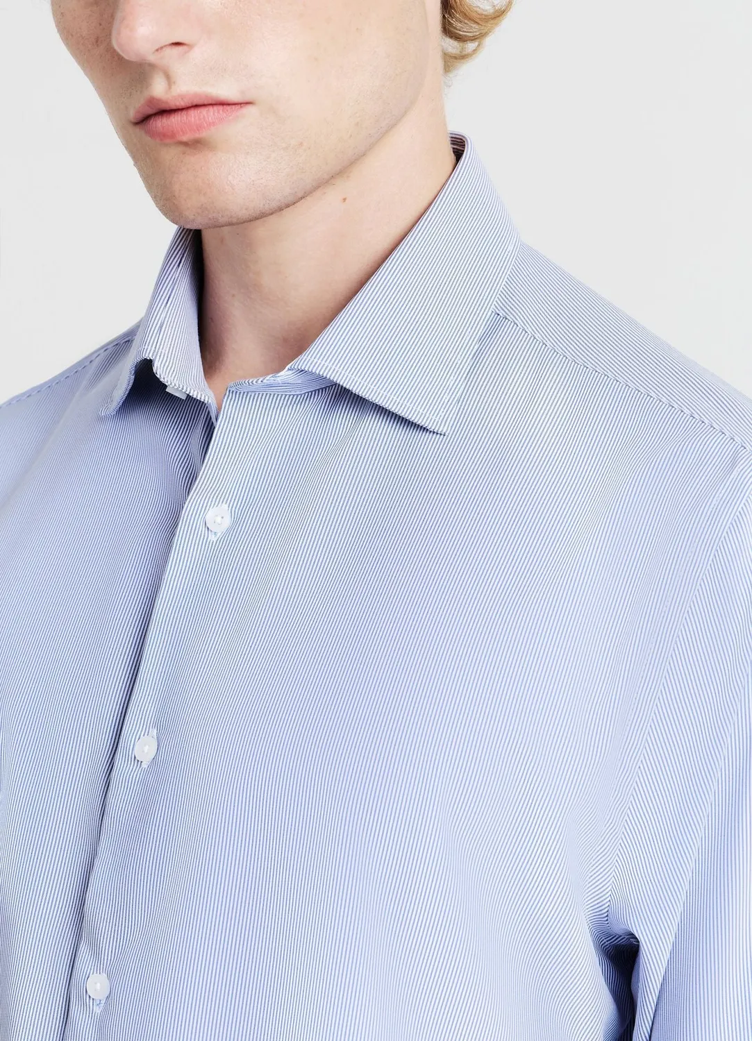 Calliope chemise rayures homme manches longues regular