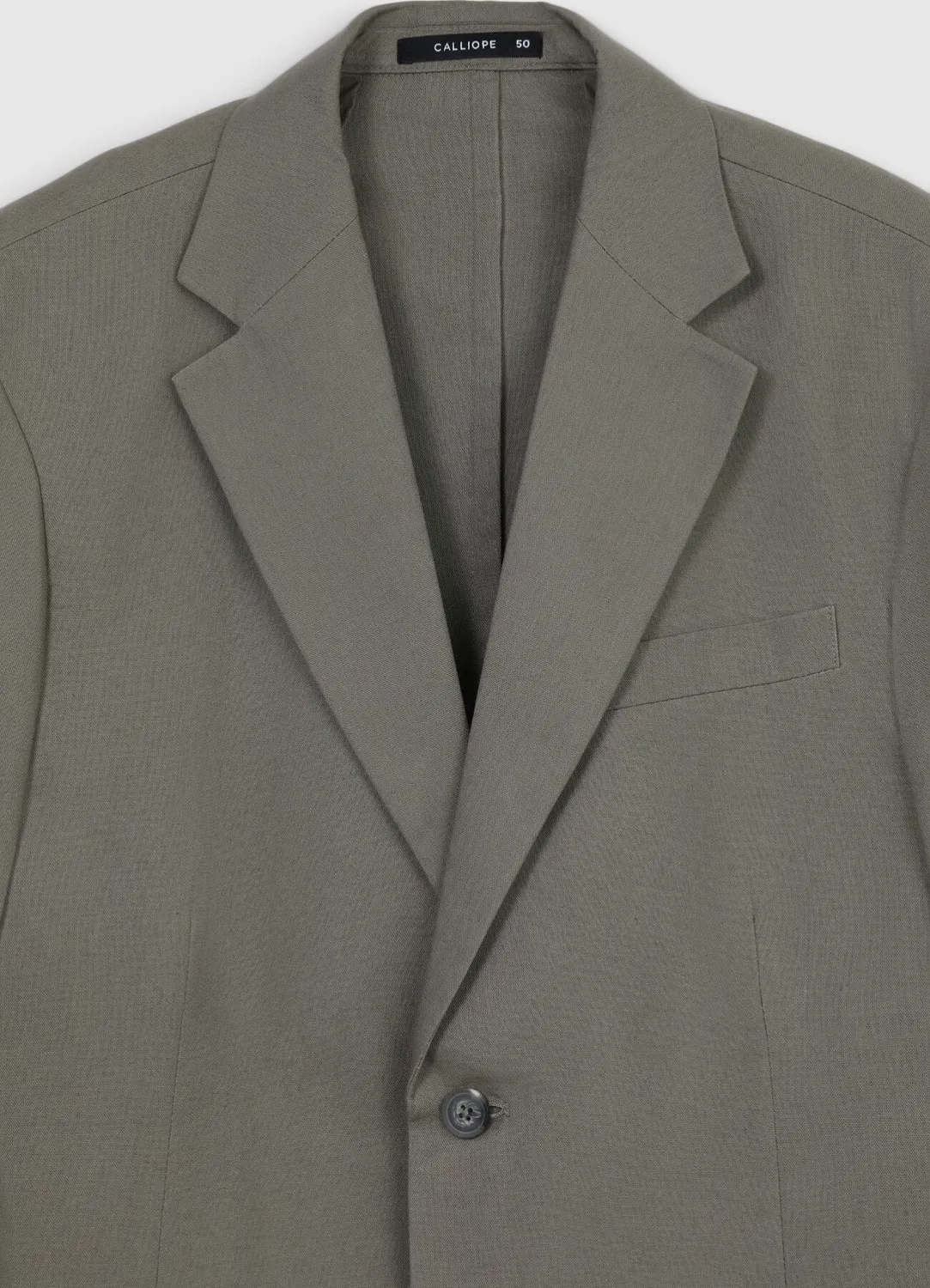 Calliope Monopetto blazer homme coton lin