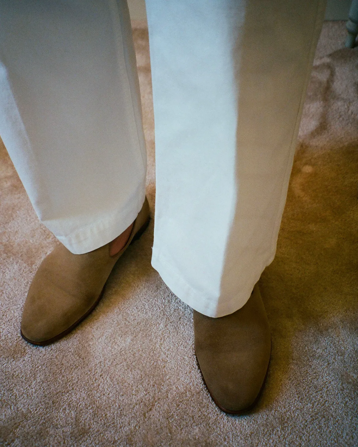 Erevan Walter Canvas pantalon blanc coton