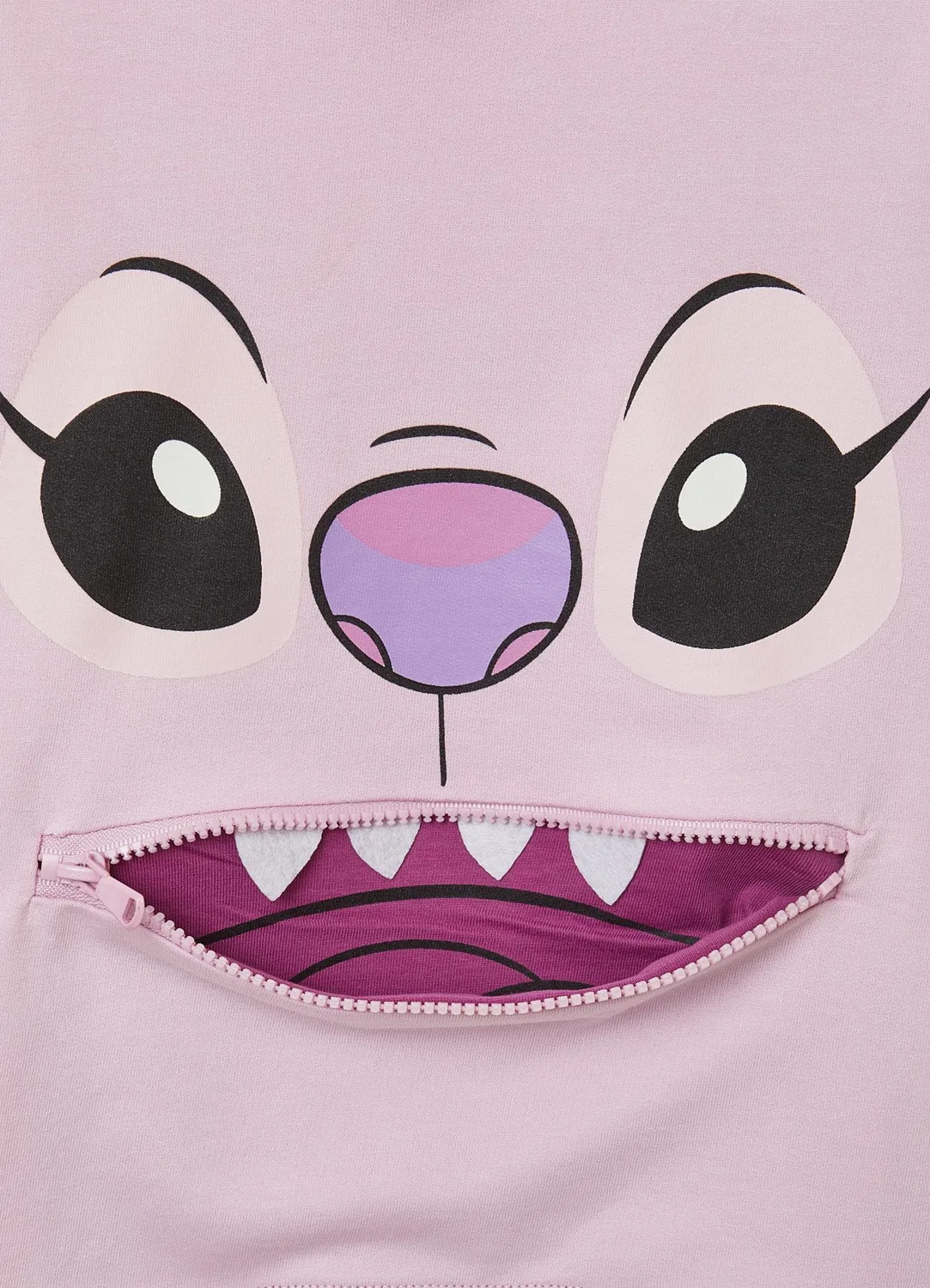 Calliope Angel sweat fille à capuche poche zippée