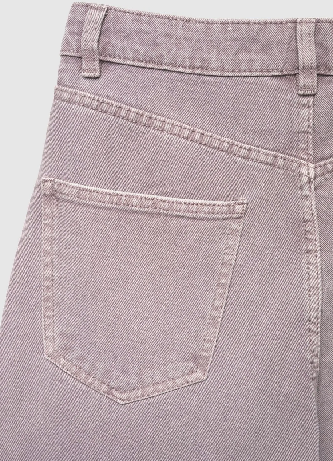 Calliope jean straight crop femme uni