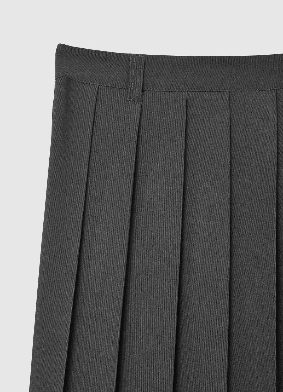 Calliope jupe midi plissée femme fente taille haute