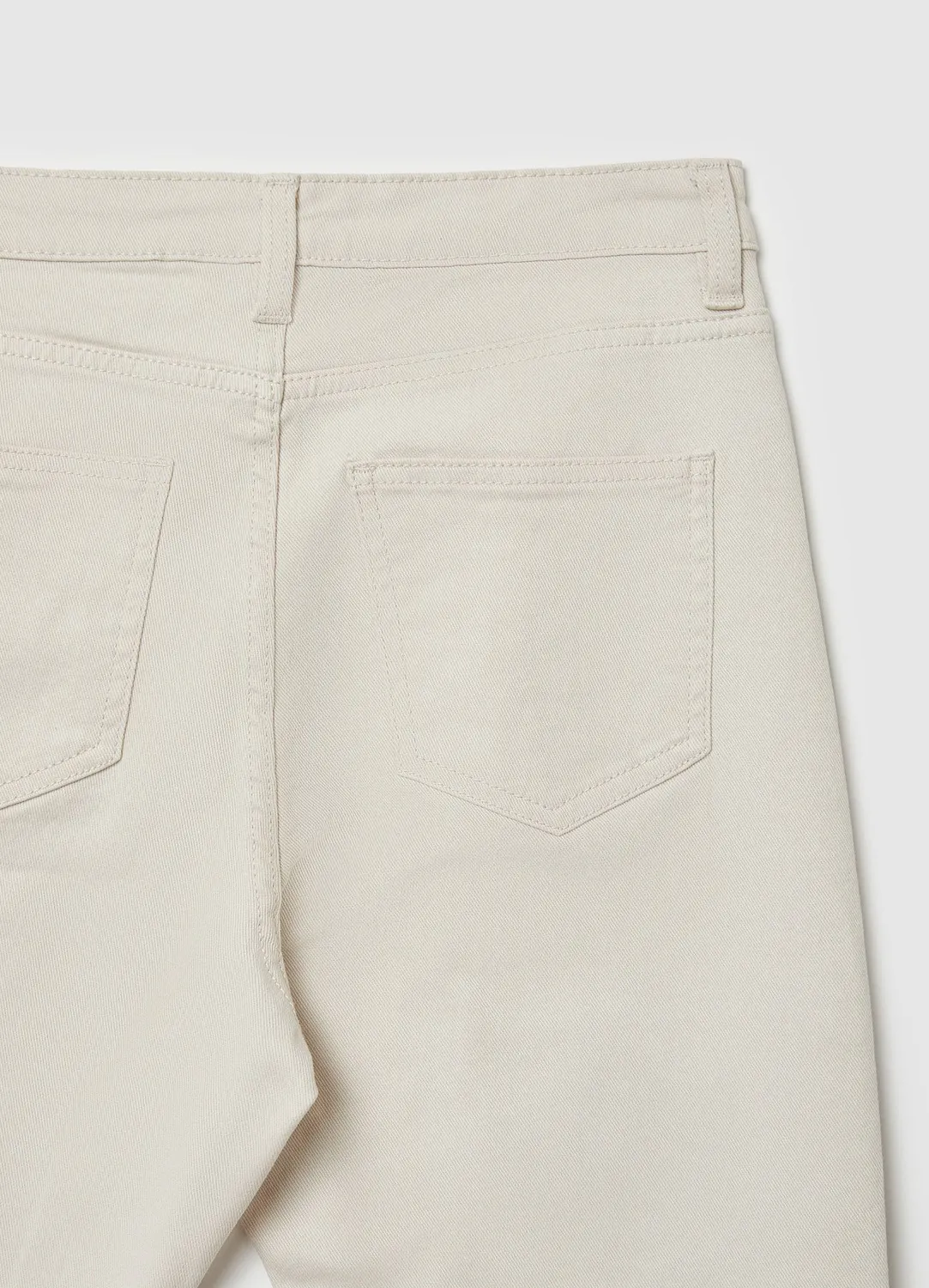 Calliope pantalon cropped flare femme coton 5 poches