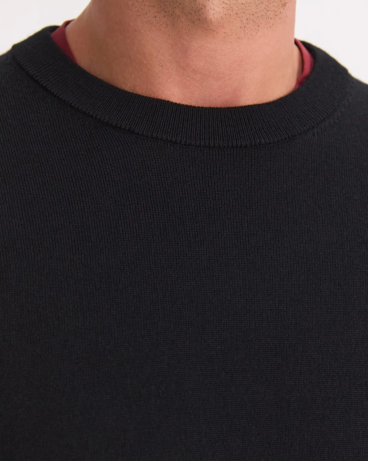 Sportscraft Merino 208110 pull col rond homme laine