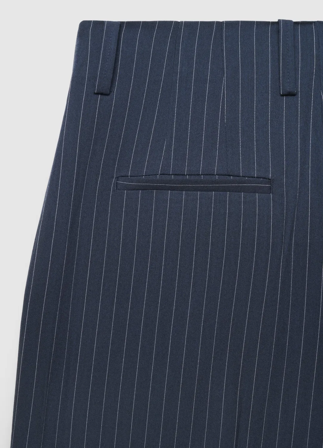 Calliope bermuda femme tailleur rayé genou
