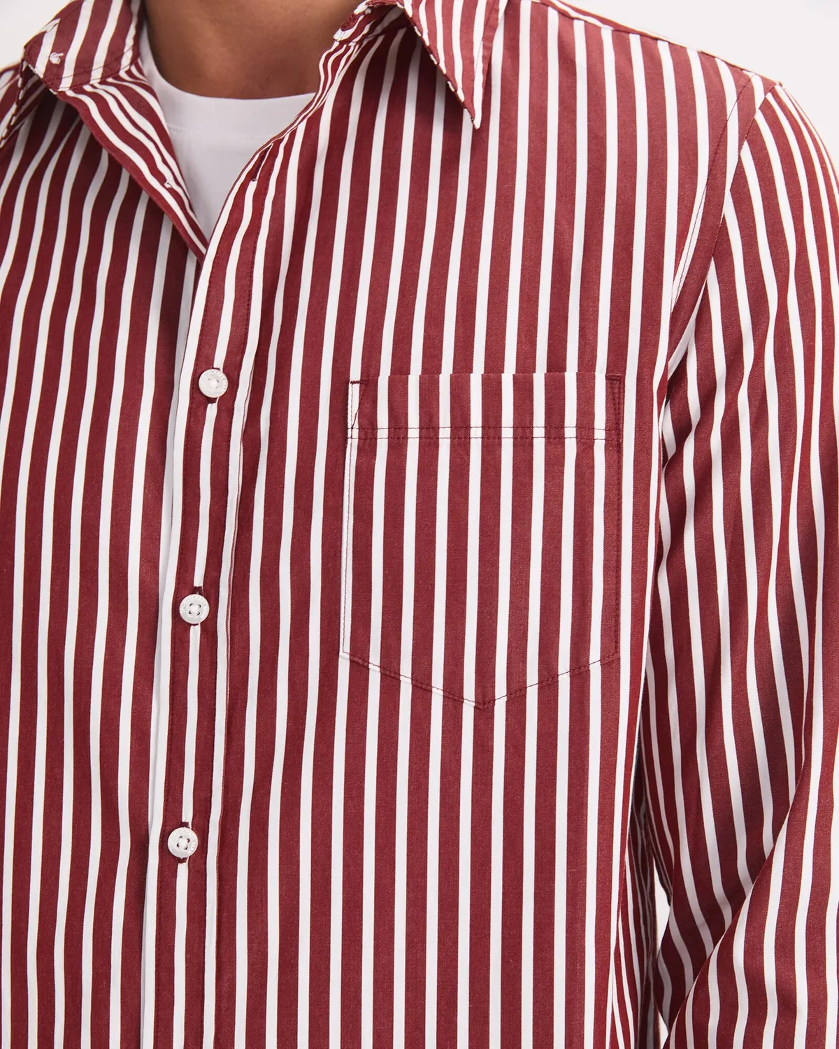 Sportscraft Ryan chemise rayée manches longues coton