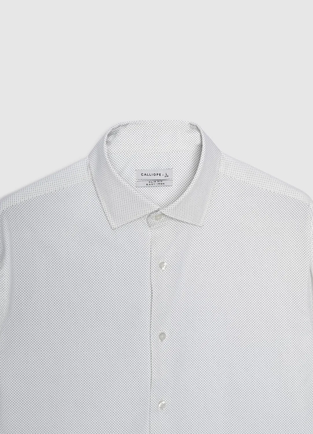 Calliope chemise homme slim pois