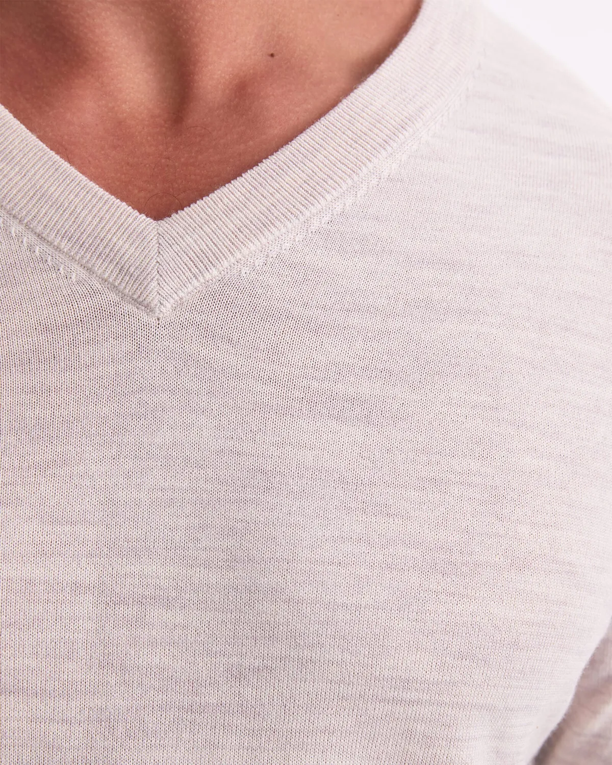 Sportscraft Merino pull homme col V laine mérinos
