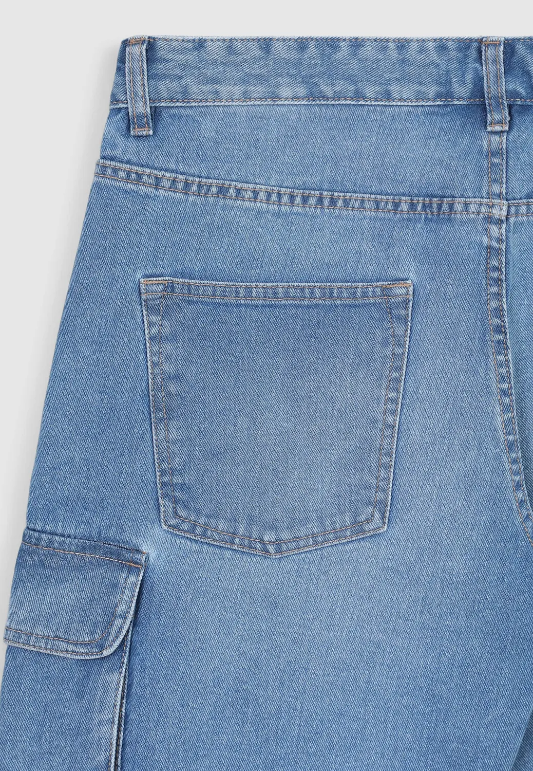 Calliope short cargo denim homme regular