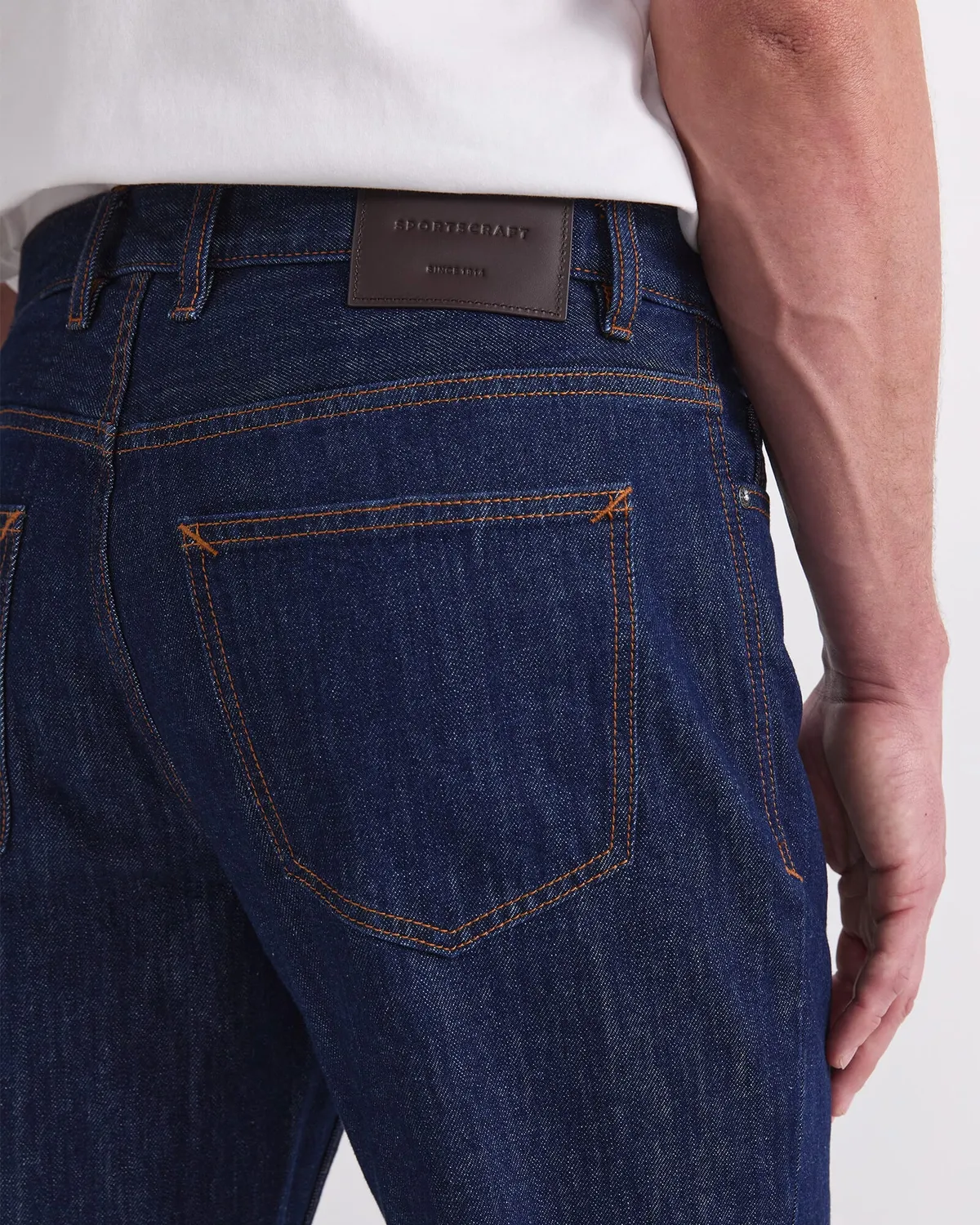 Sportscraft Anderson Straight Jean brut coupe droite homme