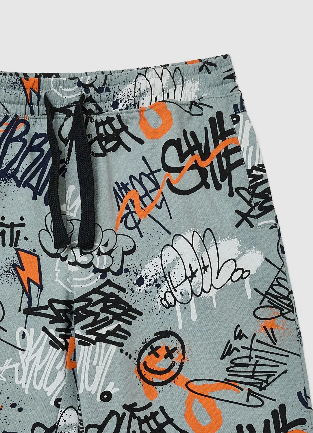 Calliope short graffiti garçon imprimé