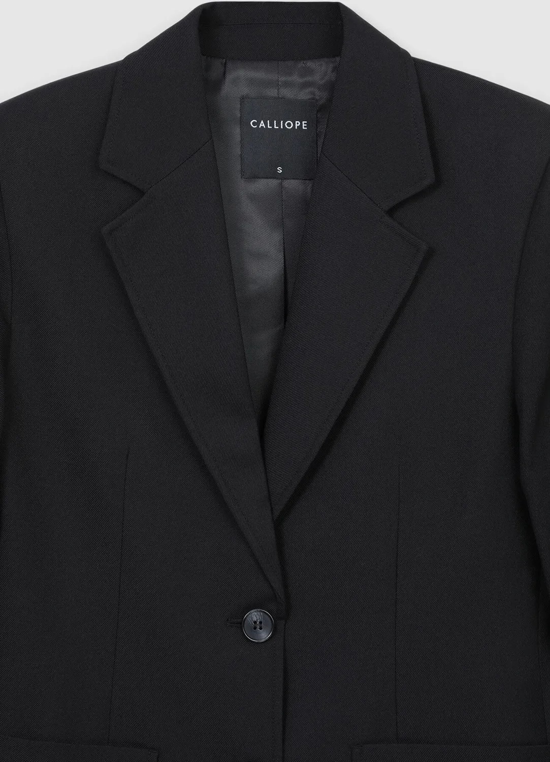 Calliope Veste monopetto femme 2 boutons poches
