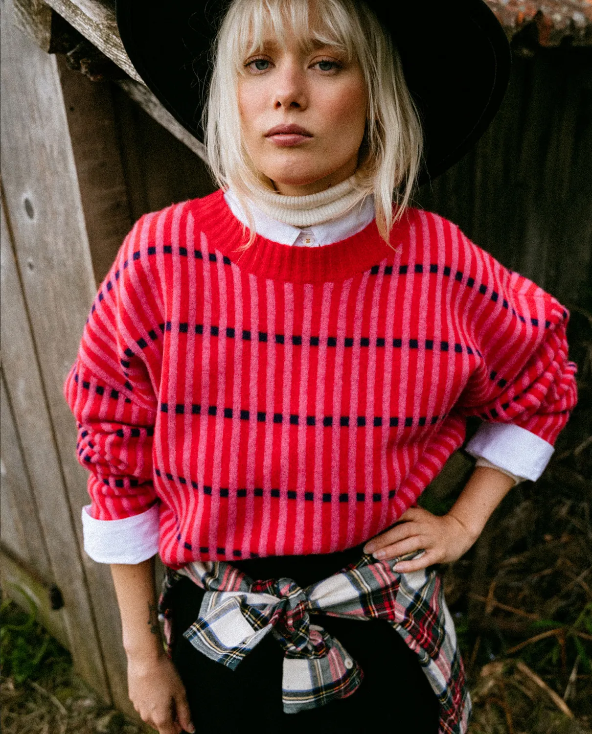 Tinsels Freddy pull Poppy laine mérinos