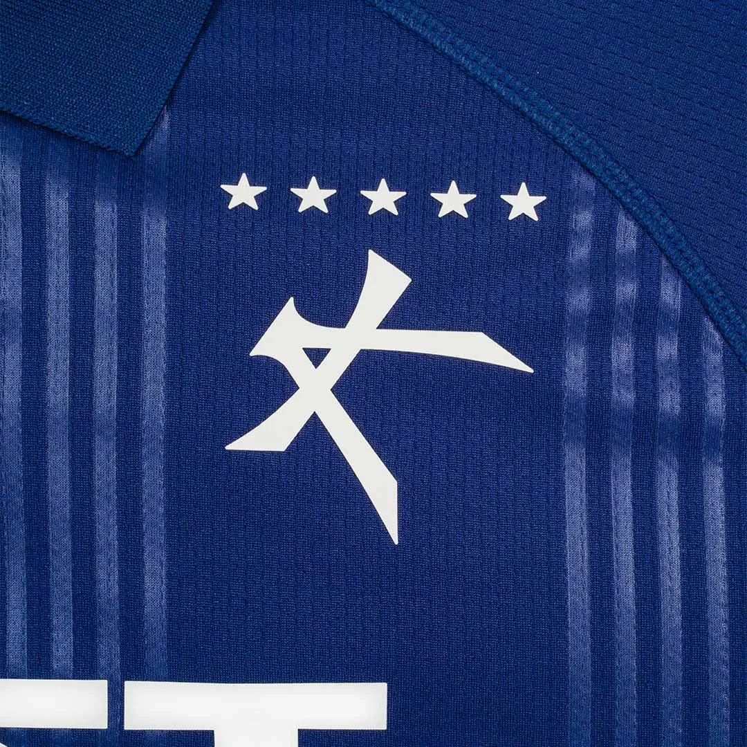 Robe di Kappa Kombat Kallithea maillot homme bleu ML