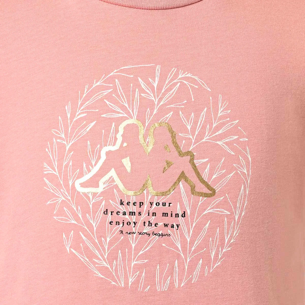 Robe di Kappa Bessya t-shirt rose fille coton