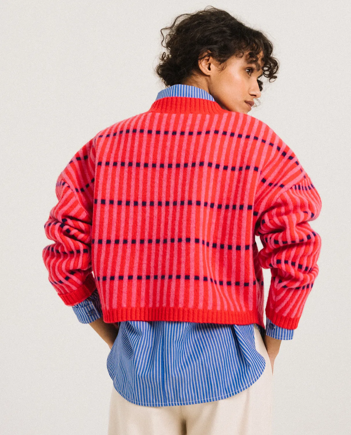 Tinsels Freddy pull Poppy laine mérinos