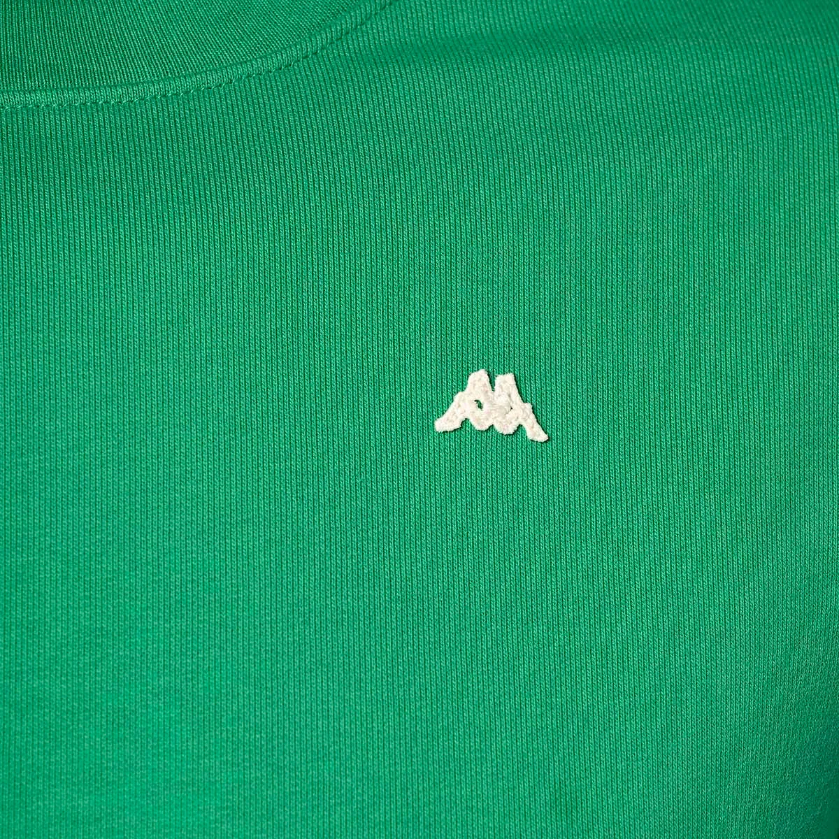 Robe di Kappa Grevan 671155W sweat vert unisexe