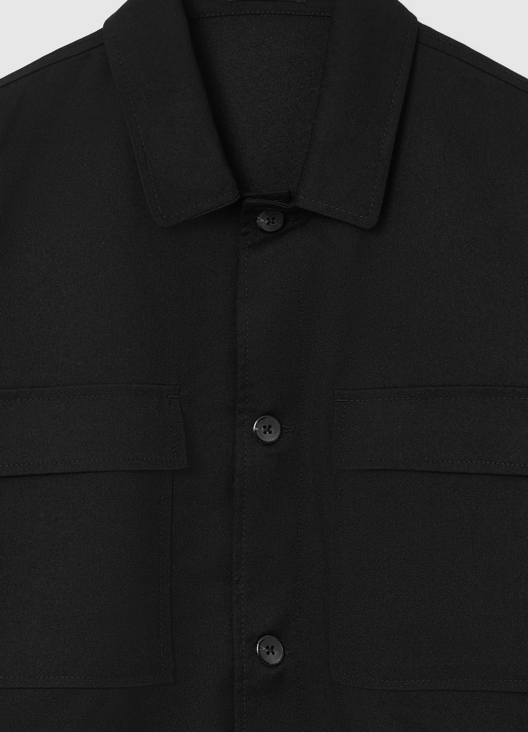 Calliope Surchemise homme unie poches poitrine