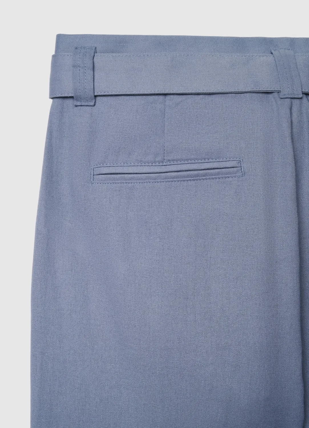 Calliope pantalon lin homme ceinture tissée uni