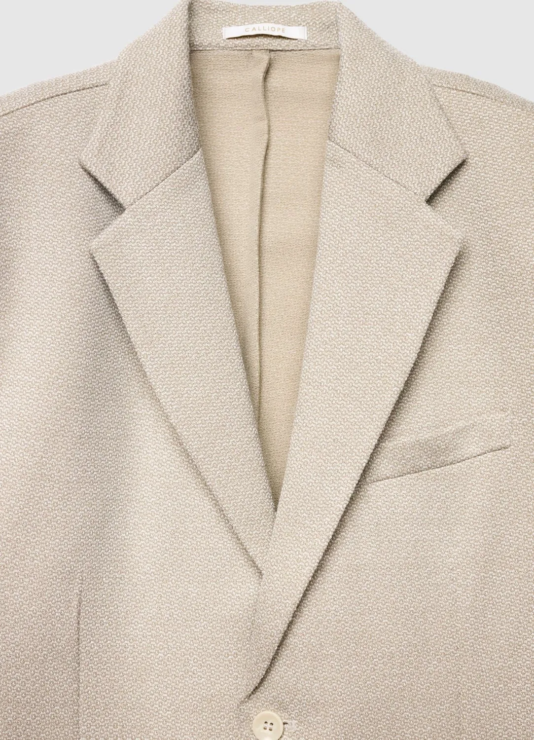 Calliope blazer jacquard monopetto homme 2 boutons