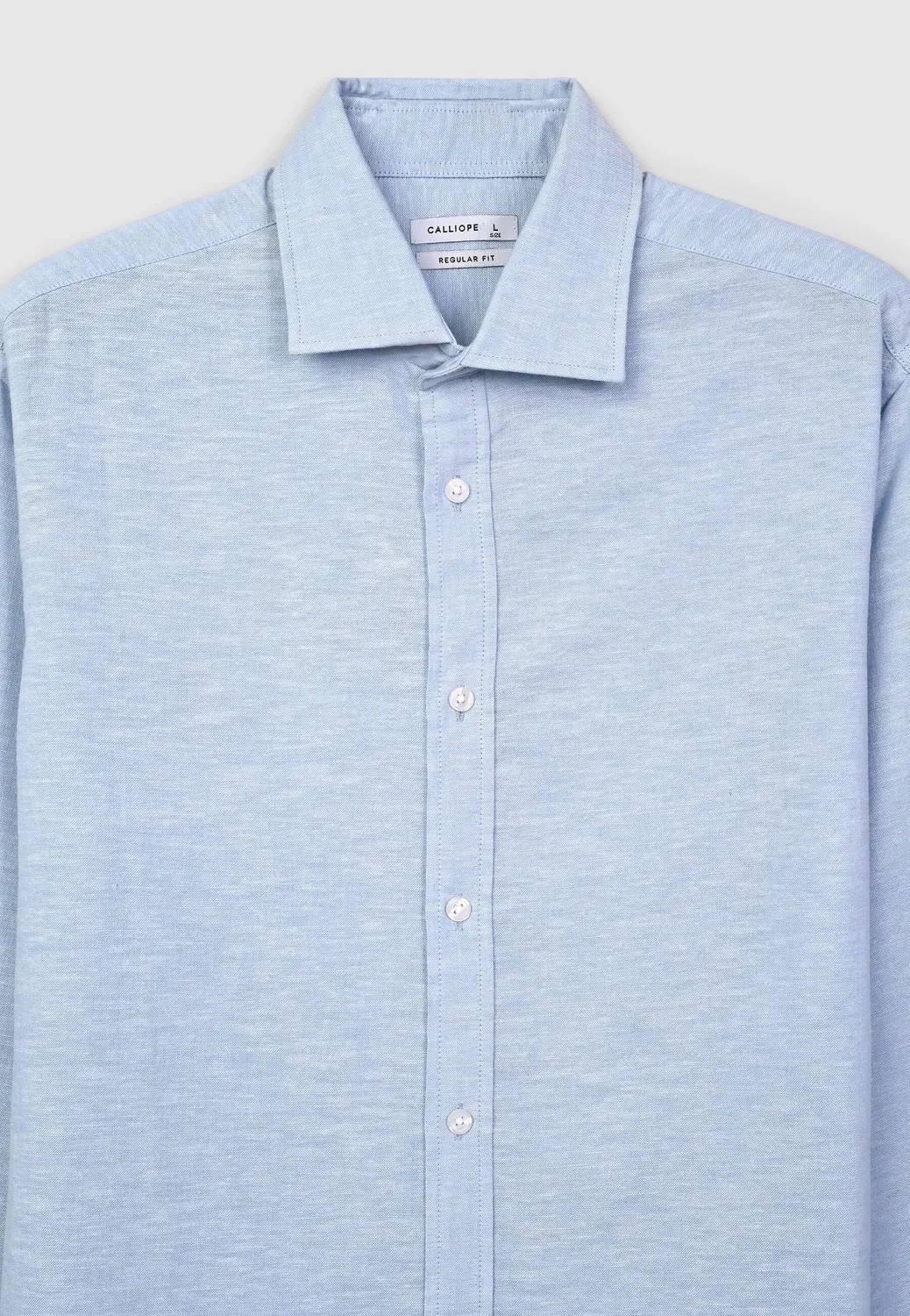 Calliope chemise lin homme manches longues