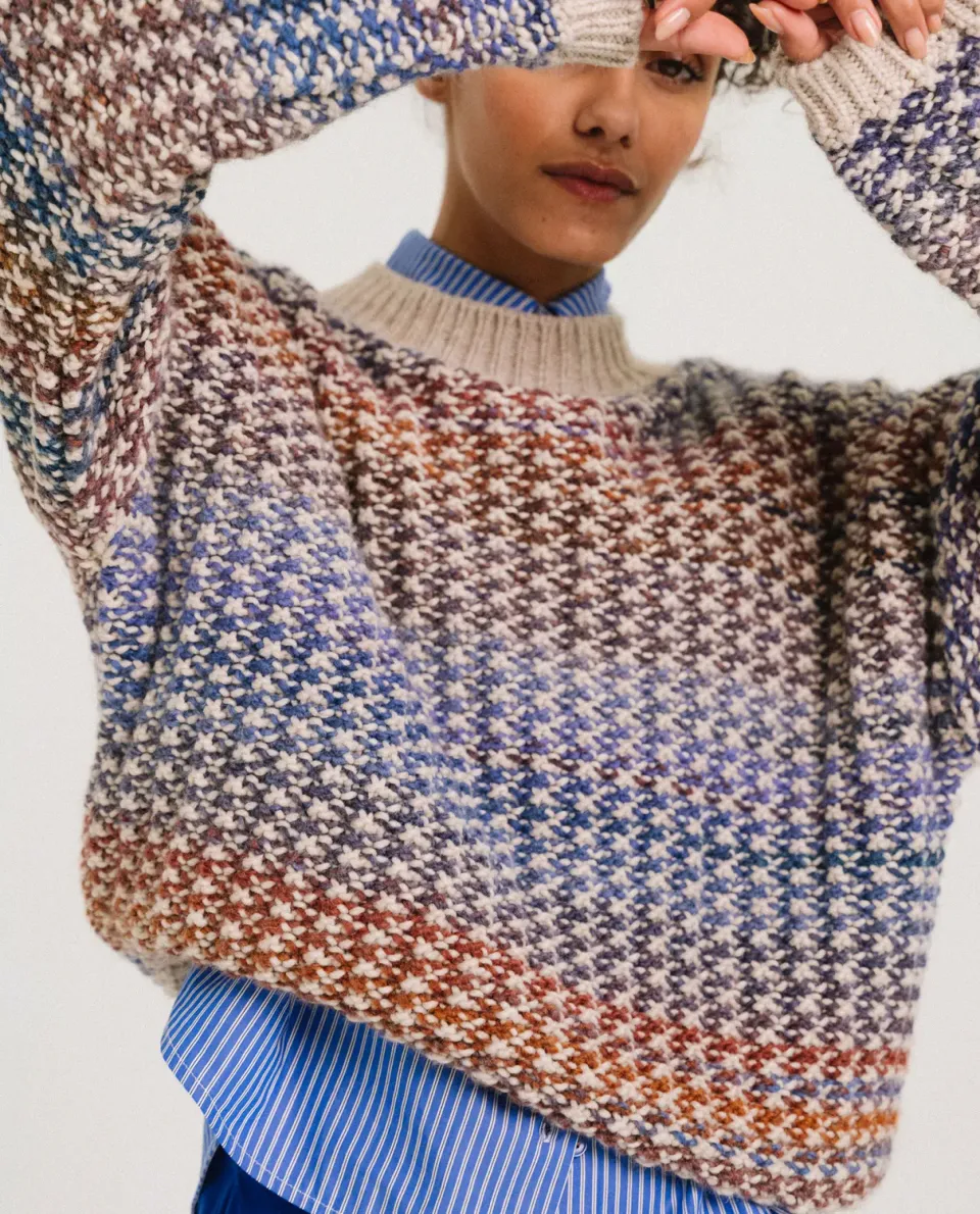 Tinsels Finder Oxyde pull laine chaude loose