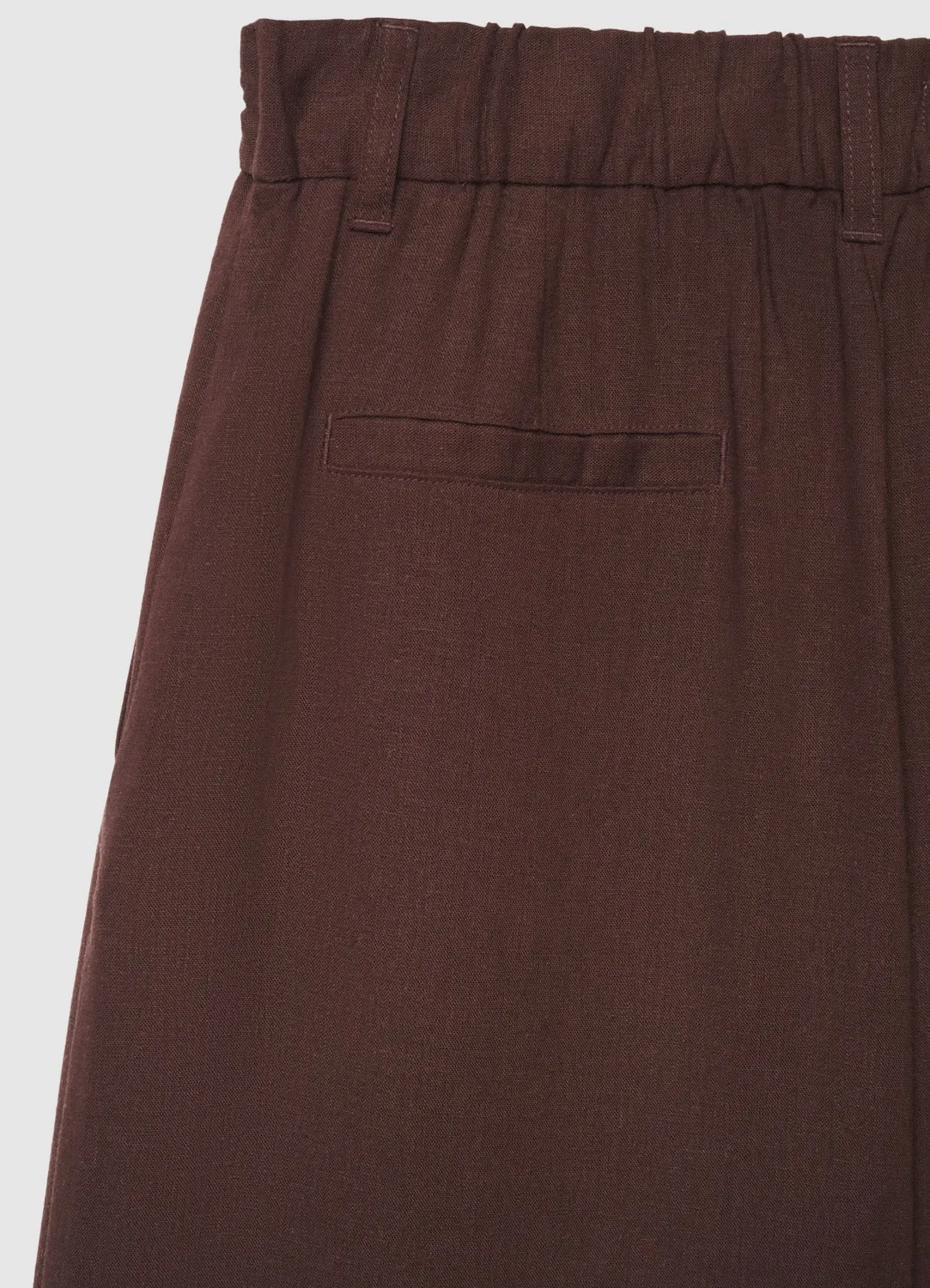 Calliope Palazzo pantalon large taille haute femme