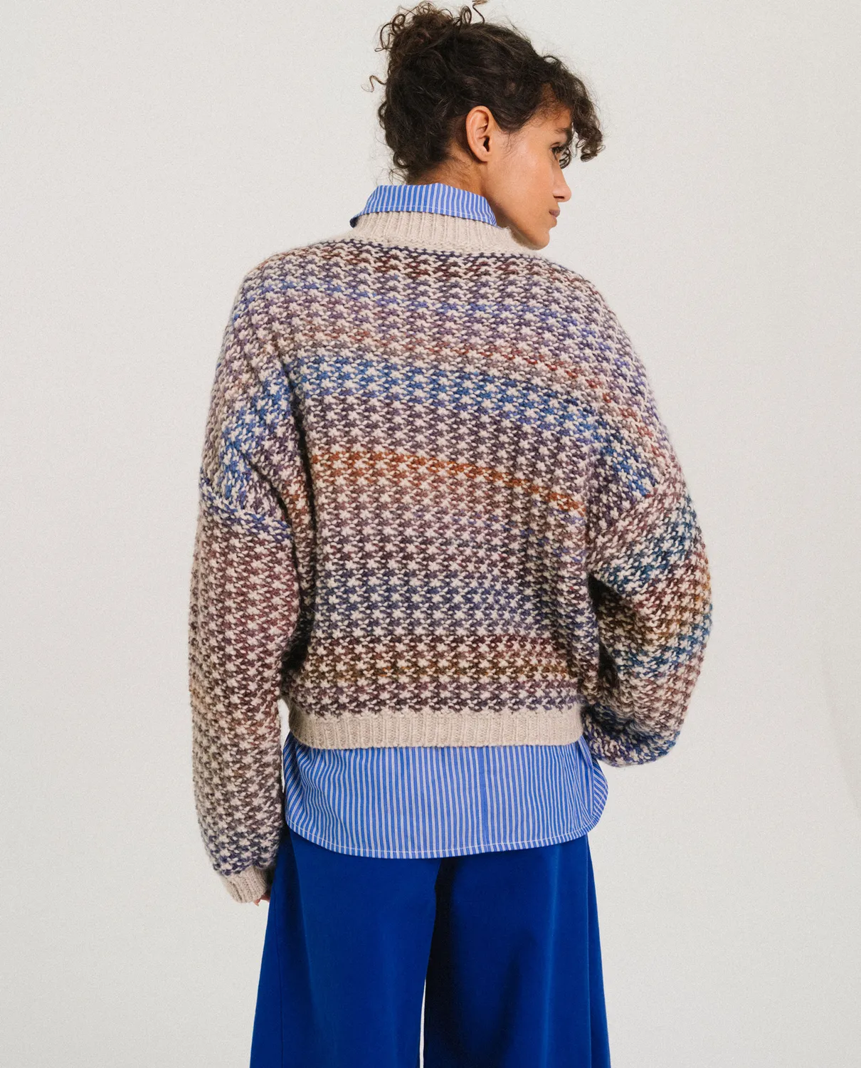 Tinsels Finder Oxyde pull laine chaude loose