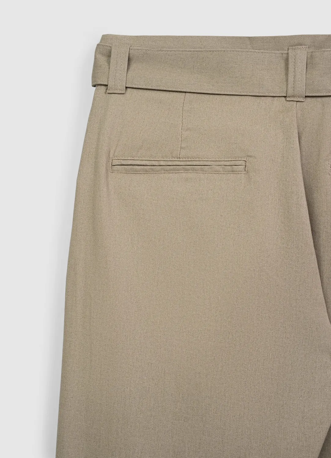 Calliope Pantalone pantalon homme lin ceinture incluse