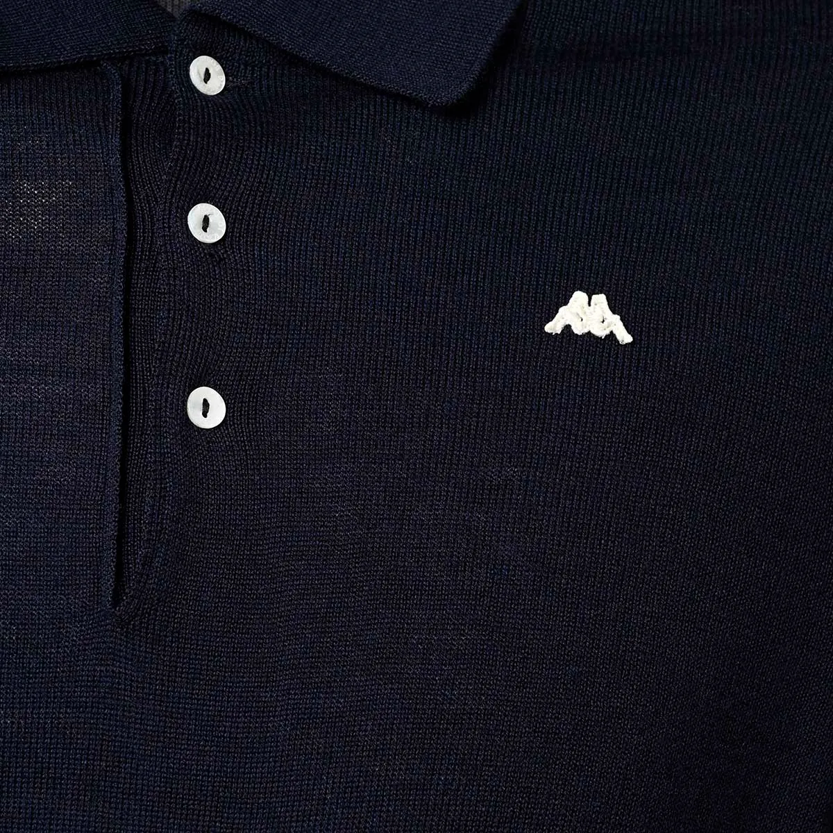 Robe di Kappa Daimen polo manches longues bleu