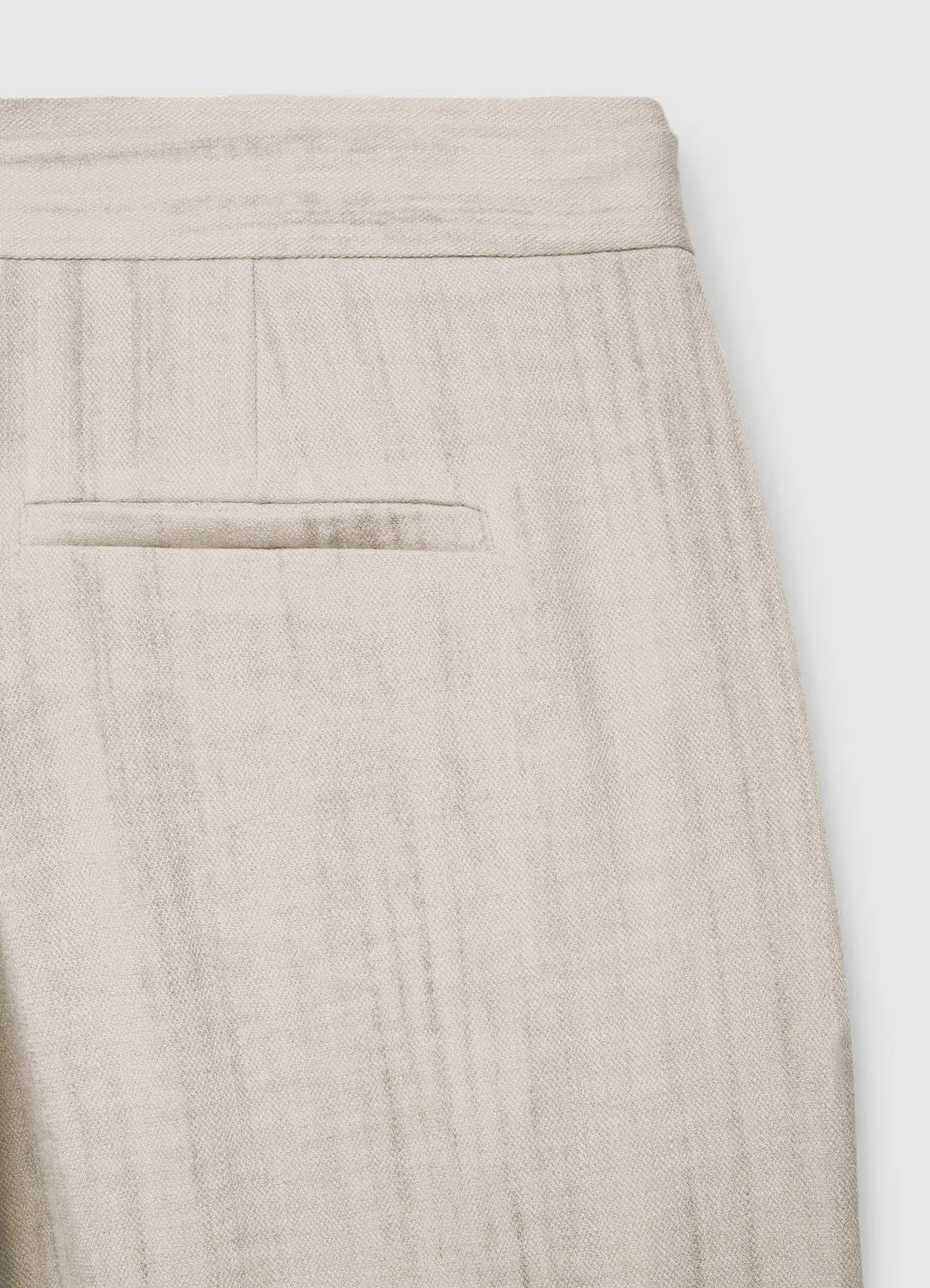 Calliope pantalon palazzo uni femme taille haute