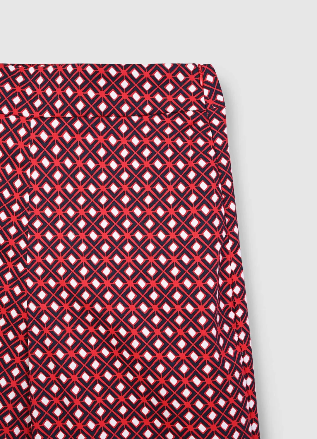 Calliope pantalon culotte femme coton à motif