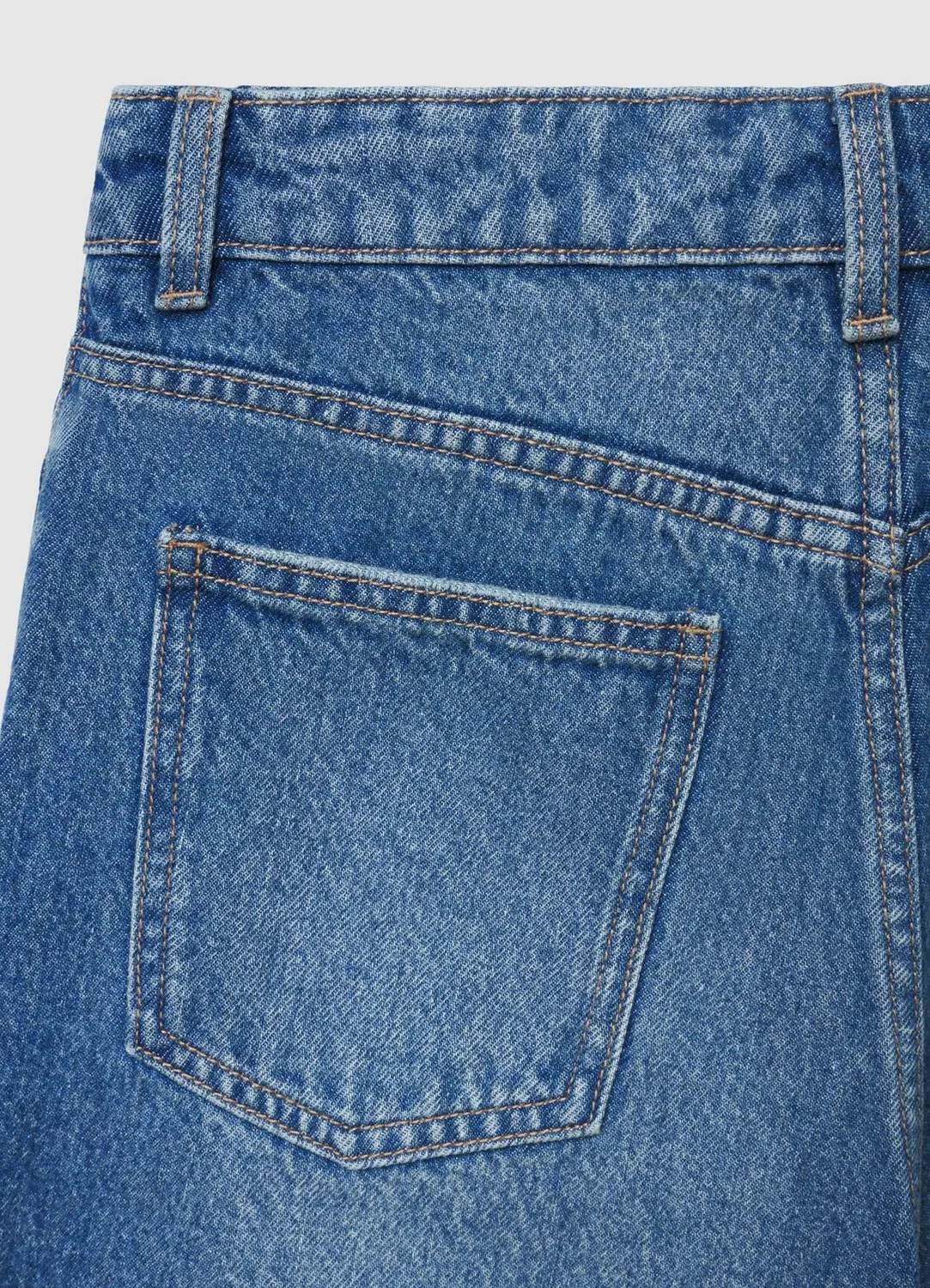 Calliope shorts mom jeans femme déchiré frangé