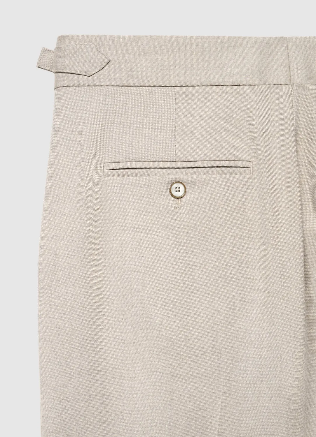 Calliope pantalon slim taille haute homme uni