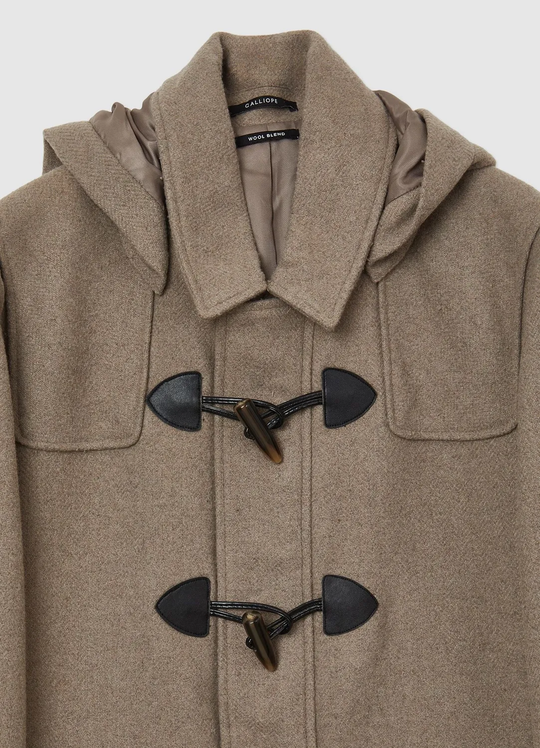 Calliope Manteau alamari homme S capuche hiver