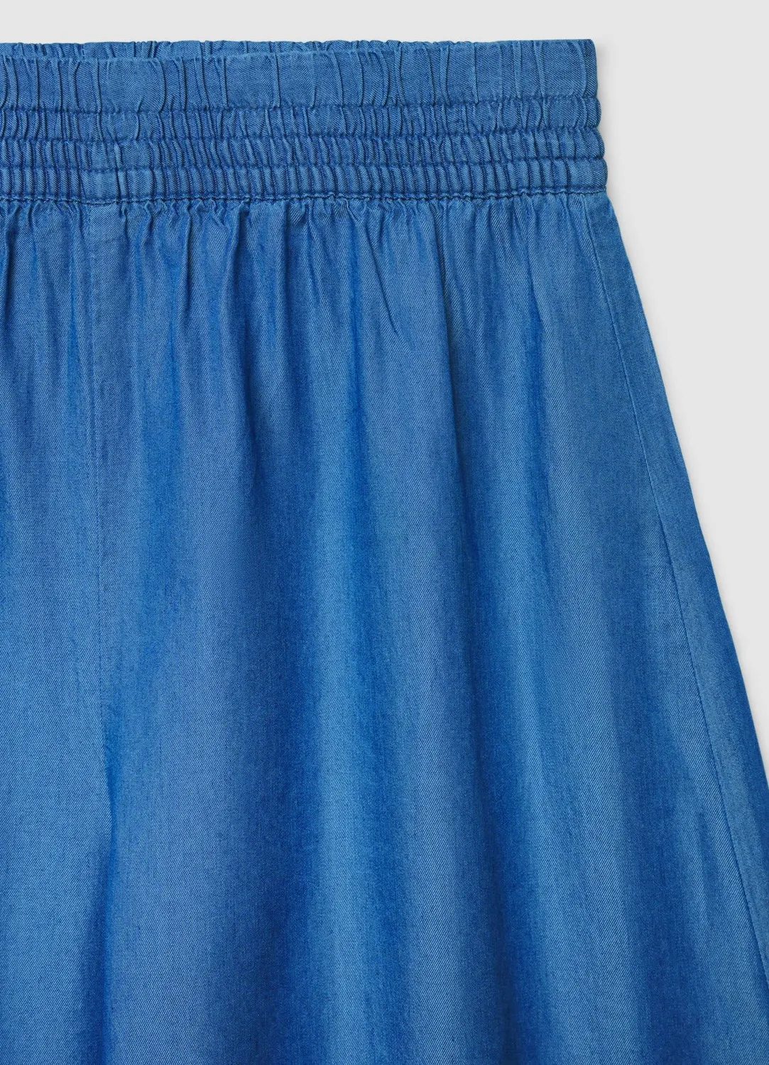 Calliope jupe-culotte large élastique femme unie